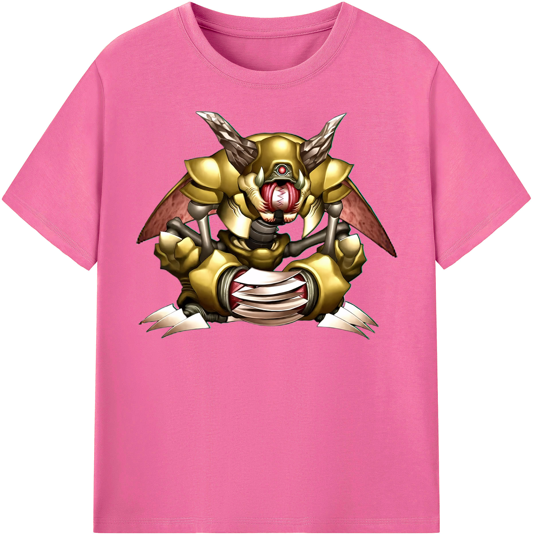 （画像用） 遊☆戯☆王 Yu-Gi-Oh! レディースカジュアルプリントTシャツ（綿100％）